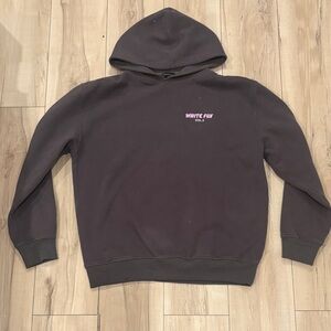 WhiteFox Gray and Purple Hoodie